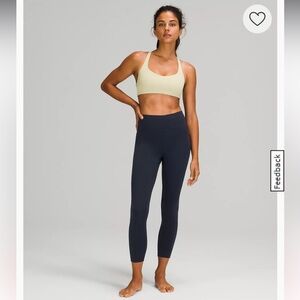 Lululemon instill high rise legging 25” true navy size 4